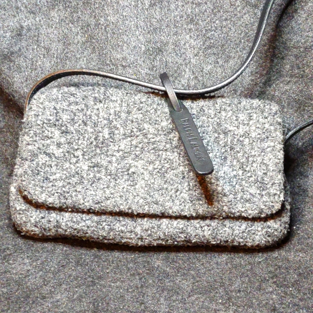 Ralph Lauren wool purse handbag Cross Body